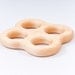 Natural Maple Teething Ring-Wooden Toy Teether