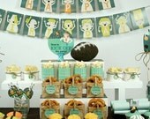 Football Birthday Party Package from the Football Fun DIY Printable Collection by Spaceships and Laser Beams