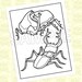 Coloring Page from the Bug Bash DIY Printable Collection by Spaceships and Laser Beams