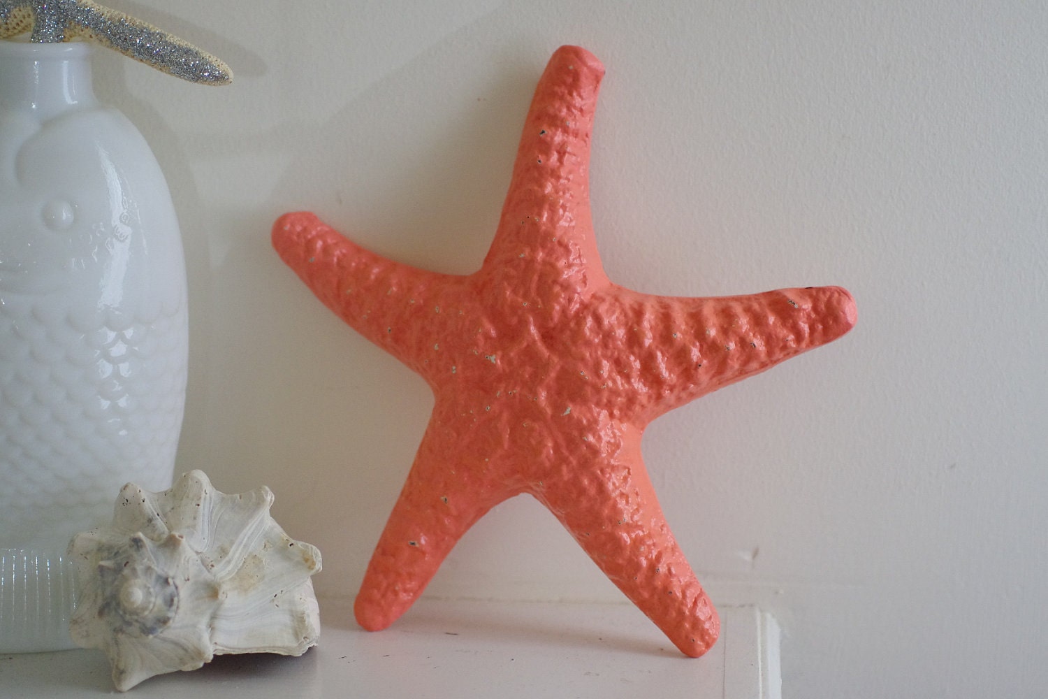 Beach Decor Cast Iron Sugar Starfish - PICK YOUR COLOR