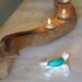 Beach Decor Three Votive Driftwood Candle Holder