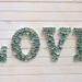 Beach Decor Seashell Covered Sign Letters - LOVE or Any 4-Lettered Word