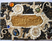 Decorated Dream Box - Gold, Cream and Black