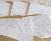 A Spring Flavored Greeting (in 5 letterpress printed cards & 5 envelopes)