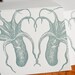 Let's tangle tentacles (a deep sea letterpress love note in a single card & envelope)