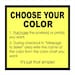 Rubber Duck Keep Calm and QUACK ON Poster 8x10 (Blissful Blue featured--56 colors to choose from)
