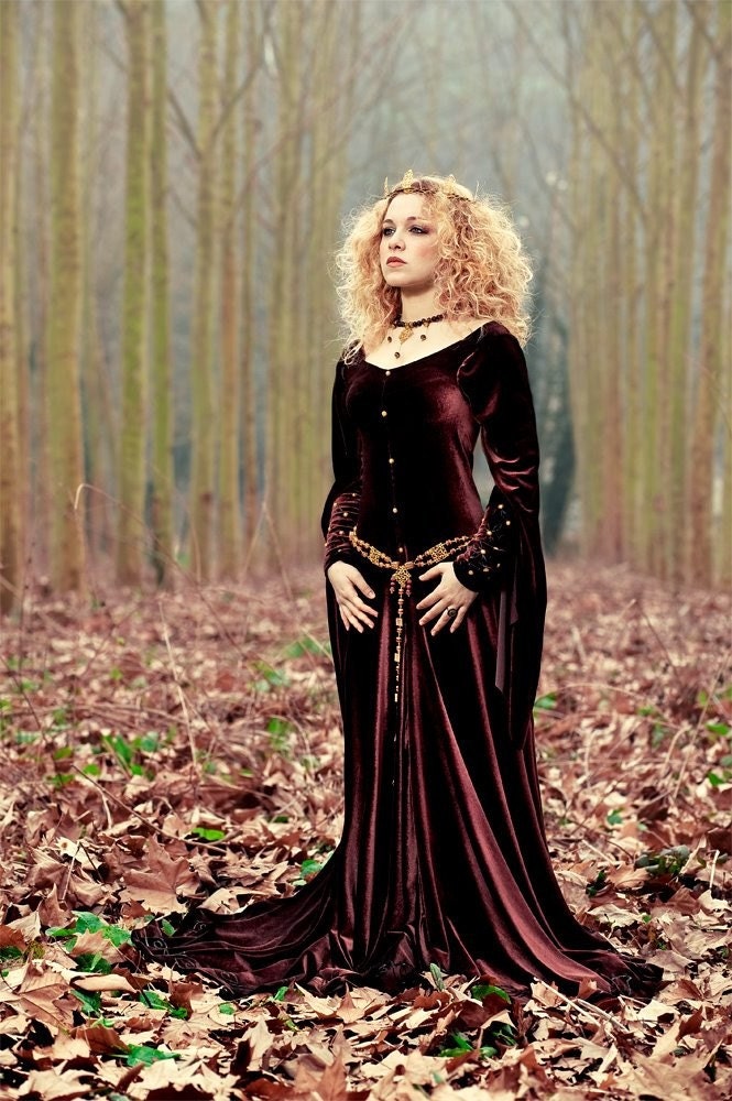 MADE TO ORDER - Medieval Guinevere Queen Gown COMPLETE