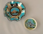 Set of Disneyland Souvenir Plates