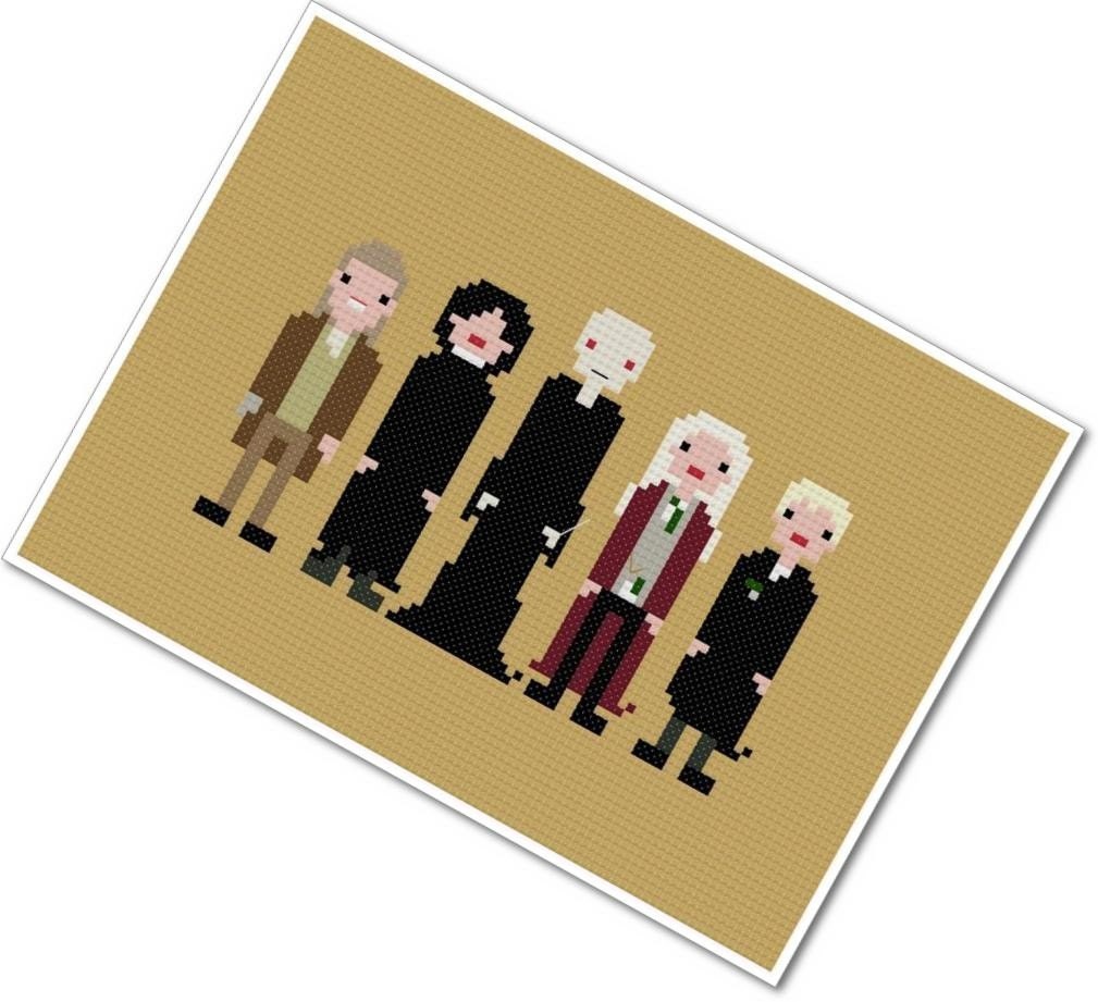 Pixel People - Harry's Foes - PDF Cross Stitch Pattern - INSTANT DOWNLOAD