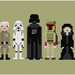 Pixel People - Star Wars - Enemies - PDF Cross stitch Pattern - INSTANT DOWNLOAD