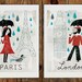 Rainy Day Paris & London 8x10 Art Prints