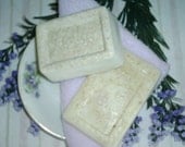 Lucky Girl --SPECIAL Pure Body Delights Soap--Goat's Milk Oatmeal Honey Lavender Moistuizing Soap Bar--Pure and Natural