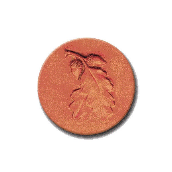 Oak Leaf Autumn Cookie and Craft Stamp