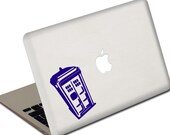 Tardis Sticker in Blue
