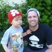 Red Skull and Crossbone Crochet Beanie Pirate Hat Halloween - Baby Toddler Children