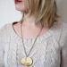 Wooden Fox Necklace