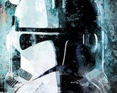 Star Wars Poster size Pop Art illustration art print of a CLONE TROOPER 13x19