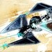 Tie Fighter Star Wars spaceship illustration - Poster size Canvas art print 24x36