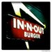IN-N-OUT summertime dreamy hipster cool americana california burger stand signage Fine Art Photography print 5x5