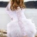 Adult Full Ostrich Feather Skirt and Lace Top