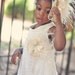 Sweet and Delicate Lace Flower Girls Dress
