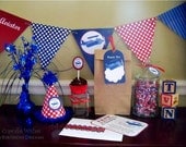 Little Aviator - Vintage Airplane - Printable Birthday Party Kit Il_170x135