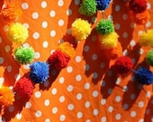 Bright & Cheery Festive Yarn Pom Pom Garland for birthday party, decor, banners, buntings Il_170x135