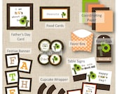 Nuts About Dad, Father's Day, Dad's Day Party Printables Il_170x135