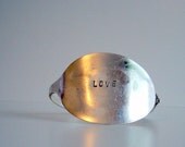 Love Bracelet - Vintage Silverplate Spoon