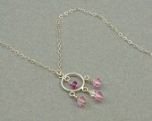 A Little Sparkle silver necklace