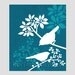 Birds Pattern, Cross Stitch Pattern, Counted Cross Stitch,  Needlepoint Pattern, Silhouette from NewYorkNeedleworks on Etsy