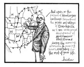 Your Diabetic Forecast - Pen & Ink Illustration