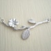 Blossom - A Sterling Silver Necklace by Two Little Doves