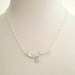 Blossom - A Sterling Silver Necklace by Two Little Doves