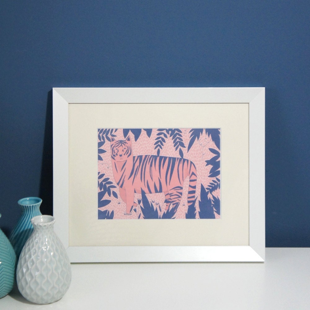Tiger Kitty Print Small
