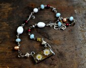 The Spring Garden . Garden Necklace . by Mad Tea Garden