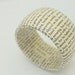 Jane Eyre book bracelet - wood and repurposed vintage text bangle