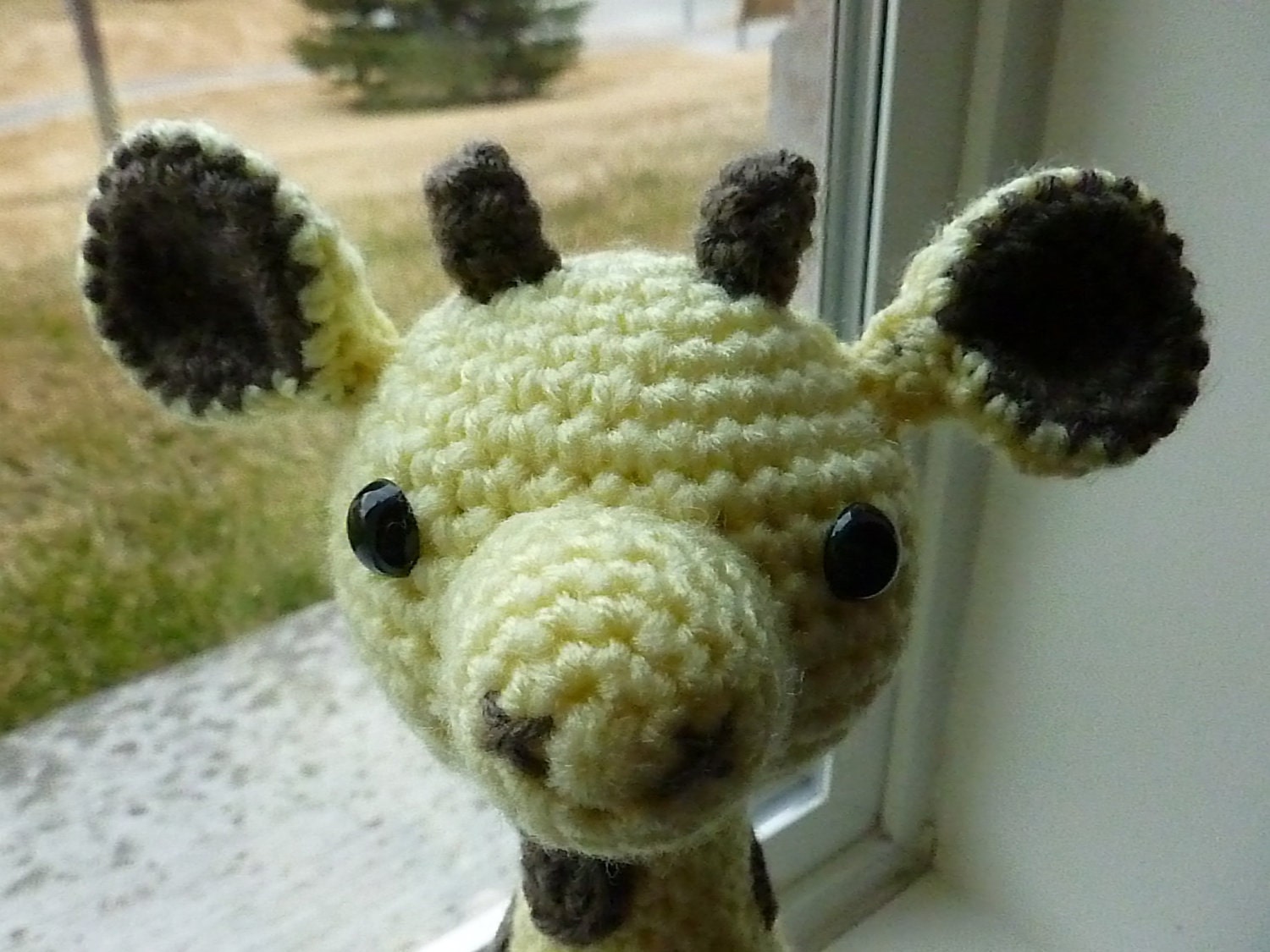 Made to Order-Geoffrey the Giraffe Crocheted Toy