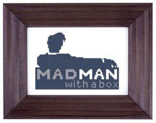 Madman with a Box cross stitch pattern pdf