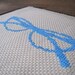 cross stitch pattern- hipster spectacles 4