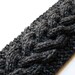 READY TO SHIP / Warm Cable Scarf - Charcoal
