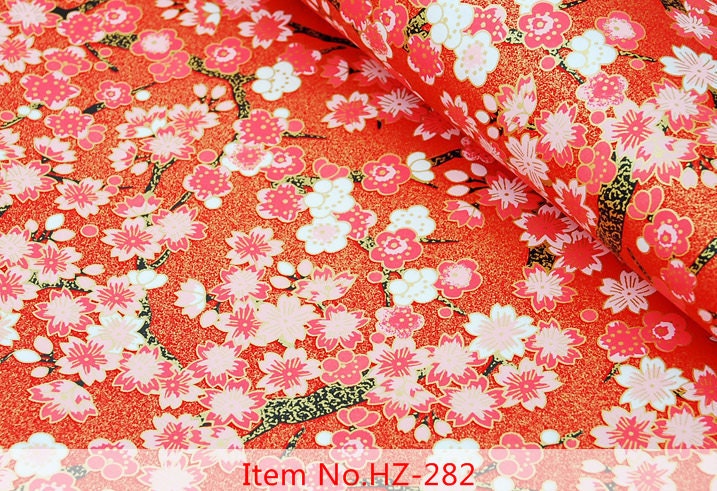 40% discount 23x17 inch (58x42cm) yuzen chiyogami paper sheet HZ-282 Yuzen origami paper