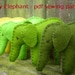 Tiny Elephant pdf sewing pattern