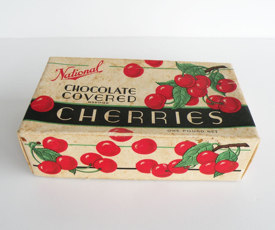 I love chocolate covered cherries, so of course, I collect