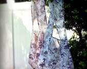 Mushroom Fairy (PEACH) - Retro Vintage Style - Summer Beach Bag