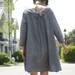 Free Style Lovely Wide Collared Short Dress with Pleats/ Any Size