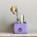 Purple vintage drawer