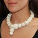 Cat hair necklace no2 by Flora Davis