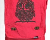 Owl Messenger Bag