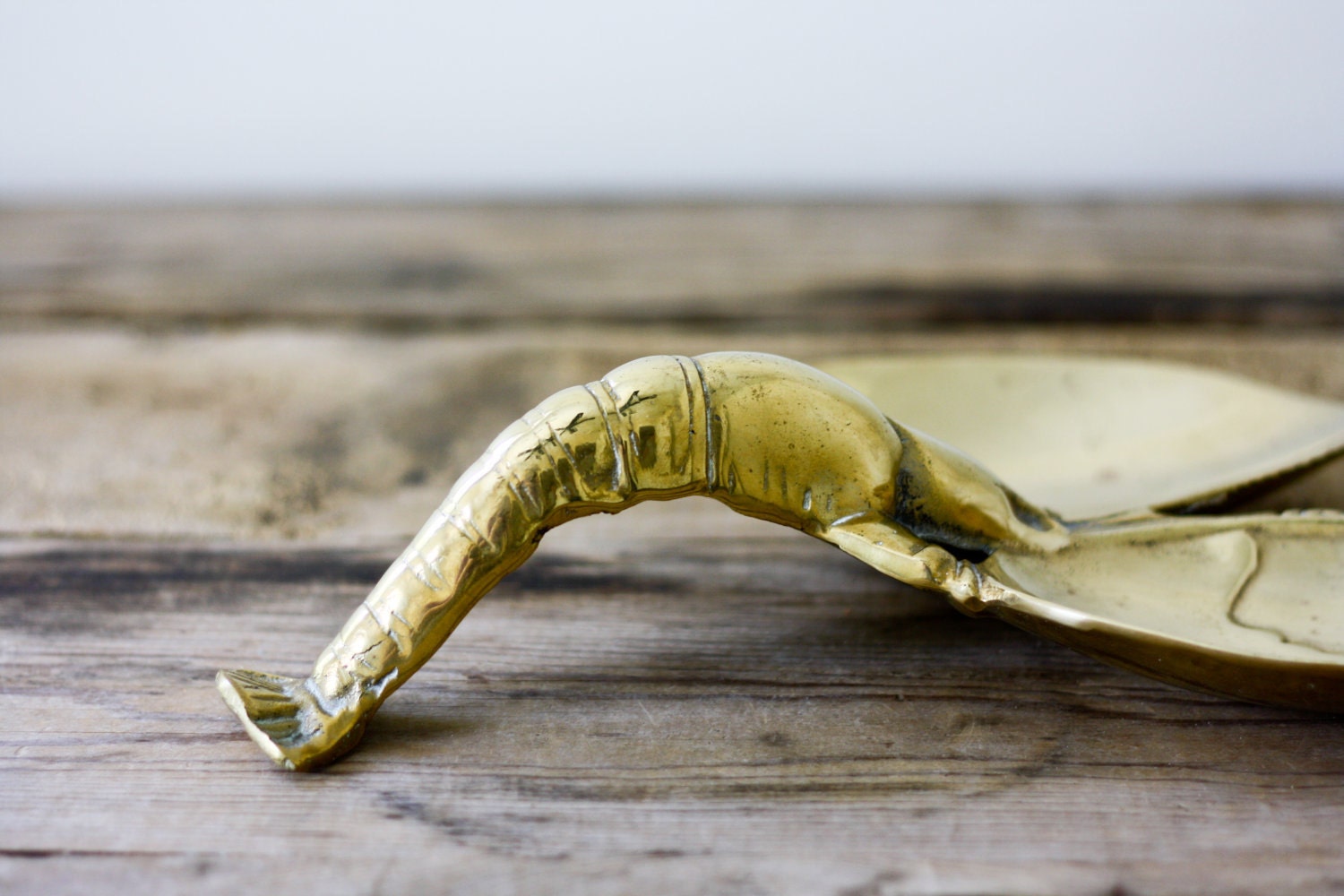 Brass Lobster Valet Tray